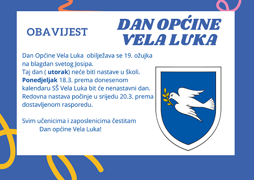 DAN OPĆINE VELA LUKA